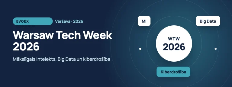 EvoEX meeskond külastab Warsaw Tech Week 2026